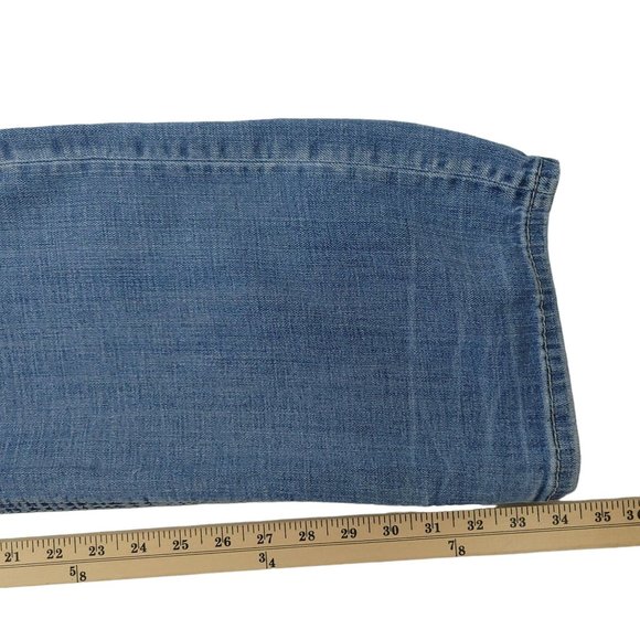 BKE Derek Bootleg Distressed Jeans READ CONDITION Mens Size 32XL Faded Denim - Picture 5 of 16